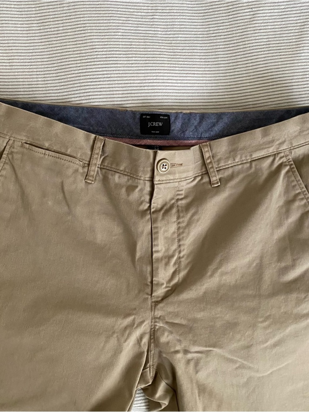 J. Crew 770 Straight Fit Chino Pants Khakis Size 35 / 34 - Picture 4 of 9